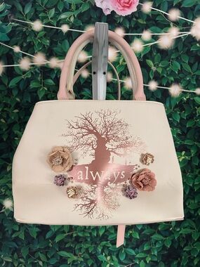 Harry Potter Always Floral Handbag BoxLunch Exclusive 3D Flowers Satchel